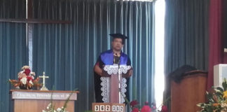 Tongan student from the Waikato University presents findings on Cyber Security