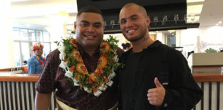 Stan Walker performs at Tonga’s newly launched hotel