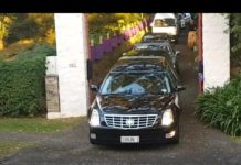 Queen Halaevalu Mata’aho’s funeral cortege leaves ‘Atalanga