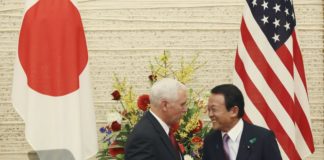 US VP Pence assures Japan: America is with you ‘100 percent’