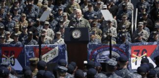 US VP Pence says to North Korea: ‘The sword stands ready’