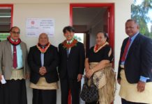 Japan launches new classroom in Tonga