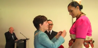 Tongan shotput queen formally invested as Dame Valerie Adams