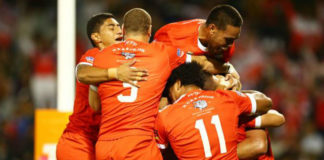 Tonga wins 26 – 24 against Fiji at Campbelltown Stadium