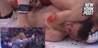 MMA fighter’s mom slaps son and yells at him for losing