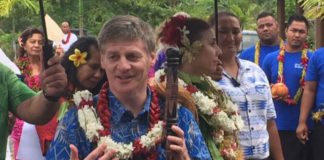 New Zealand Prime Minister first visit to Tonga