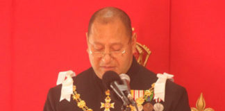 King calls for kingdom to unite to overcome problems as he opens Parliament