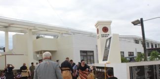 Monument honouring founder of Tonga High School unveiled by King Tupou VI