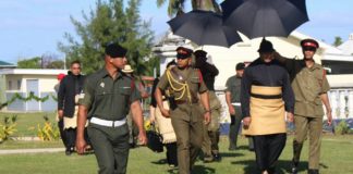 Royal surprise for Haʻapai as king walks to church to support healthy lives campaign