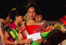 Miss Ophelia Kava crowned Miss Heilala 2017