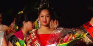 Miss Ophelia Kava crowned Miss Heilala 2017