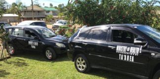 Taʻanea and Tefisi celebrate first vehicles for health services