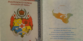 Tonga out of passports until October