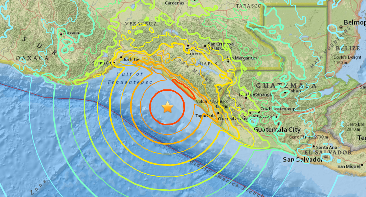 Tsunami Warning For Tonga After Powerful Earthquake Hit Mexico - Kaniva ...