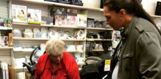 Tweet shows pregnant Dame Valerie Adams on shopping trip for her expected baby