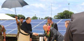 King commissions largest multi-million solar farm in Tonga