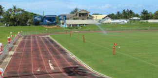Work on stadium continues, but officials confident it will host athletics, rugby next year