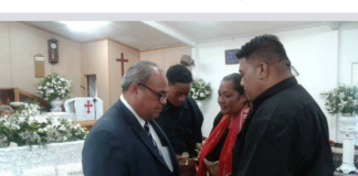 Deep and emotional respect for family at funeral of dengue victim