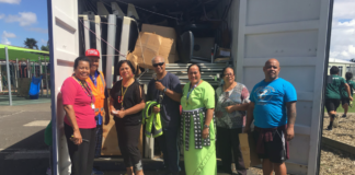 “Friendly Islands” roots remembered as NZ school presents gifts in the wake of cyclone Gita