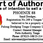 Port of Authority Tonga