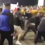 Tonga Samoa fans fight