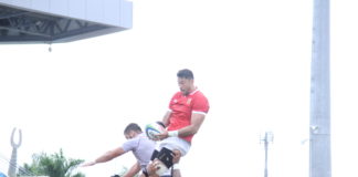 Georgia hold on to beat Tonga