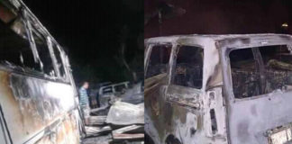 Tongatapu fire destroys house, bus and a van