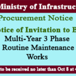 MInistry of Infrastructure sept