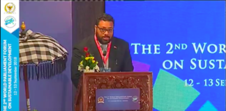Tonga’s high dependence on fossil fuels a challenge, Speaker tells World Parliamentary Forum