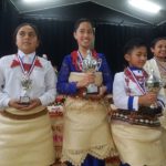 Winning Competitors duing Tongan language week 2018