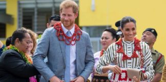 Prince Harry and Meghan Markle add their own colour to royal tour of Tonga