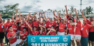 Tonga qualify for World Rugby U20 Trophy