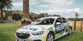Kupesi Manulua appears on NZ Police first Pasifika car