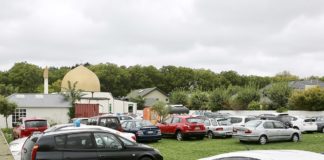 Rows of cars belonging to victims of the Al Noor mosque killing remain in the carpark three days on