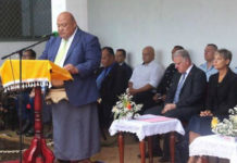 Tonga must guard against security threats, Deputy PM Sika tells memorial service
