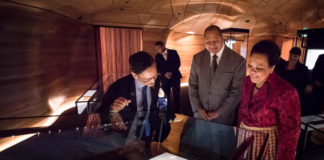 King of Tonga discusses upgrade of palace archives with NZ