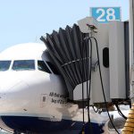 Airport parked to Gate