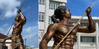 Statue of first king of Tonga installed in front of St George palace