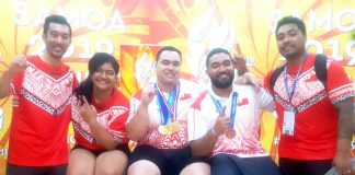 Tonga’s gold medal tally at Pacific Game rises with wins in archery, weightlifting and shotput