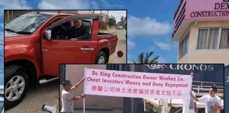 Public reaction to photos of Hon Vaipulu, “Cheat Investors” banner as fear raised over Chinese business rival feud escalation
