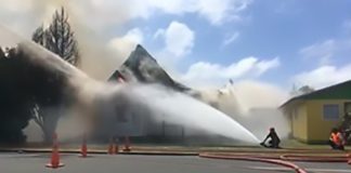Tongan church in Gisborne gutted by huge fire