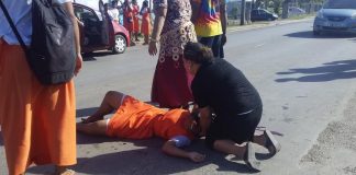 Shocking pictures show girl’s injuries after she was hit by vehicle