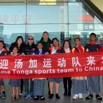 Tonga Sport trainees in China