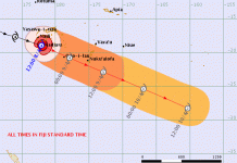 Tonga braces for possible direct hit by Tropical Cyclone Harold tomorrow morning Thursday 9