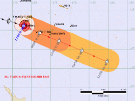 Tonga braces for possible direct hit by Tropical Cyclone Harold tomorrow morning Thursday 9