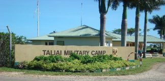 Suspected suicide at Taliai Military Camp