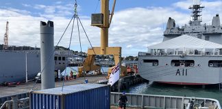 Royal New Zealand navy delivers medical supplies to Tonga