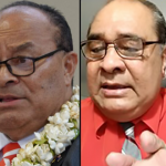 Pastor Sioeli Kalekale and PM Pohiva Tu’i’onetoa