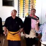 PM Tu’i’onetoa Chief Sec Edgar Cocker Hon Amelia and Doctor Saale