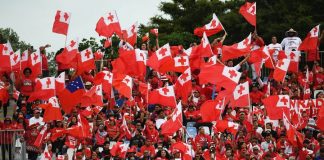 Tonga hoping for sea of red fans against All Blacks, Samoa